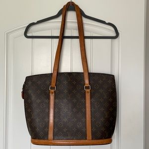 Authentic Louis Vuitton Monogram Babylon Large Tote Bag